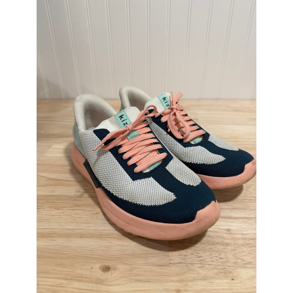 Kizik Lace Up Sneakers Multicolored Women Size 7